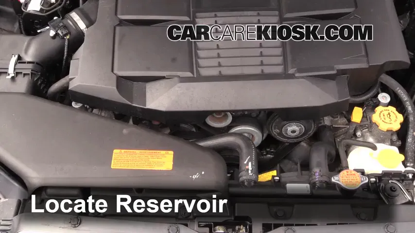 2010 Subaru Legacy 3.6R Limited 3.6L 6 Cyl. Windshield Washer Fluid